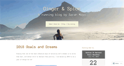 Desktop Screenshot of gingerandspice.co.uk